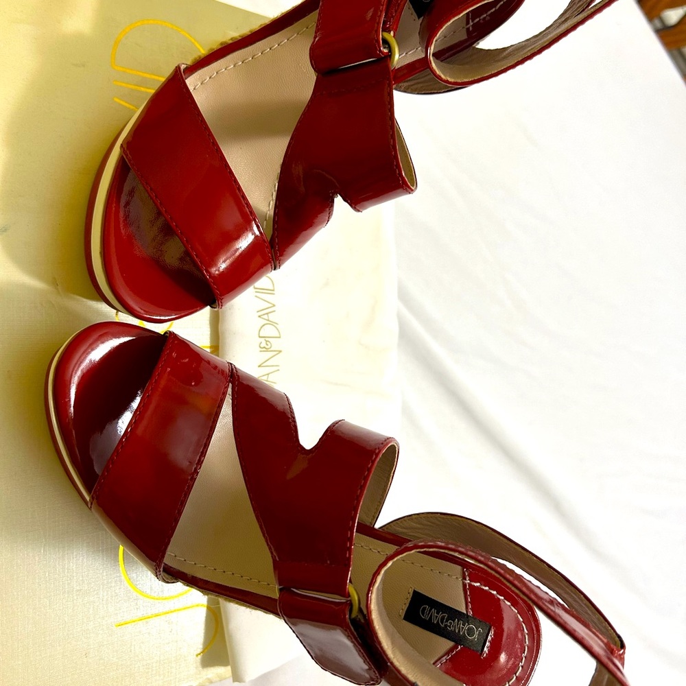 Joan & David Wedge Heels